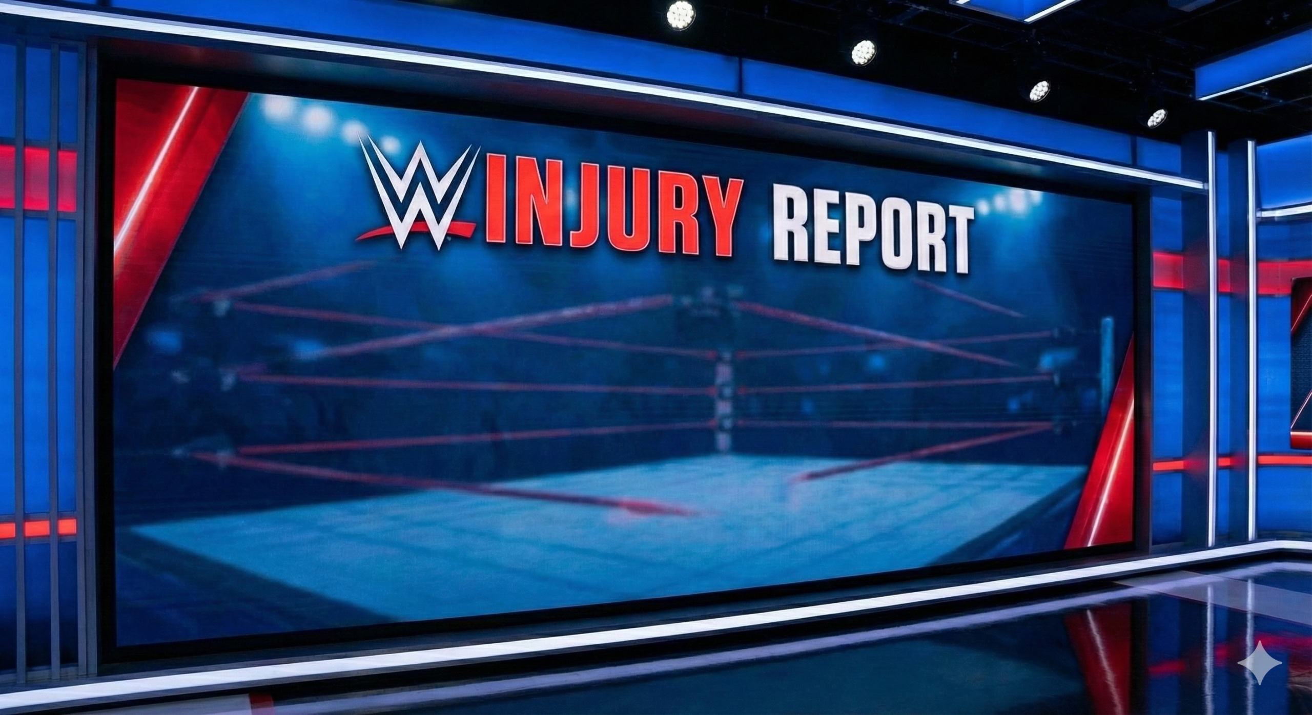 WWE Injury Report Live Dashboard 2026